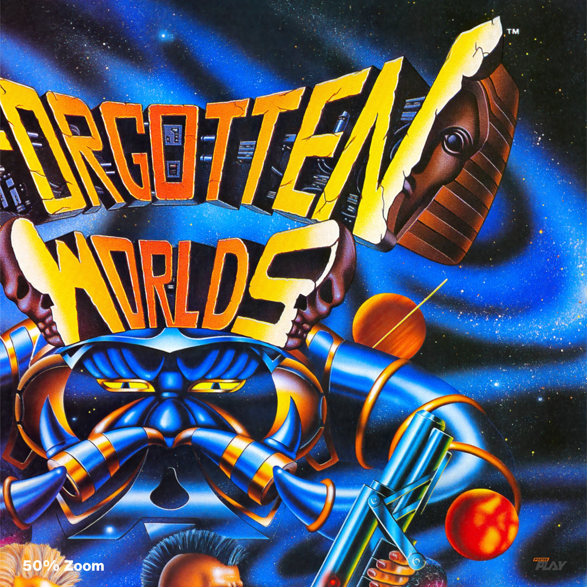 forgotten worlds poster detail