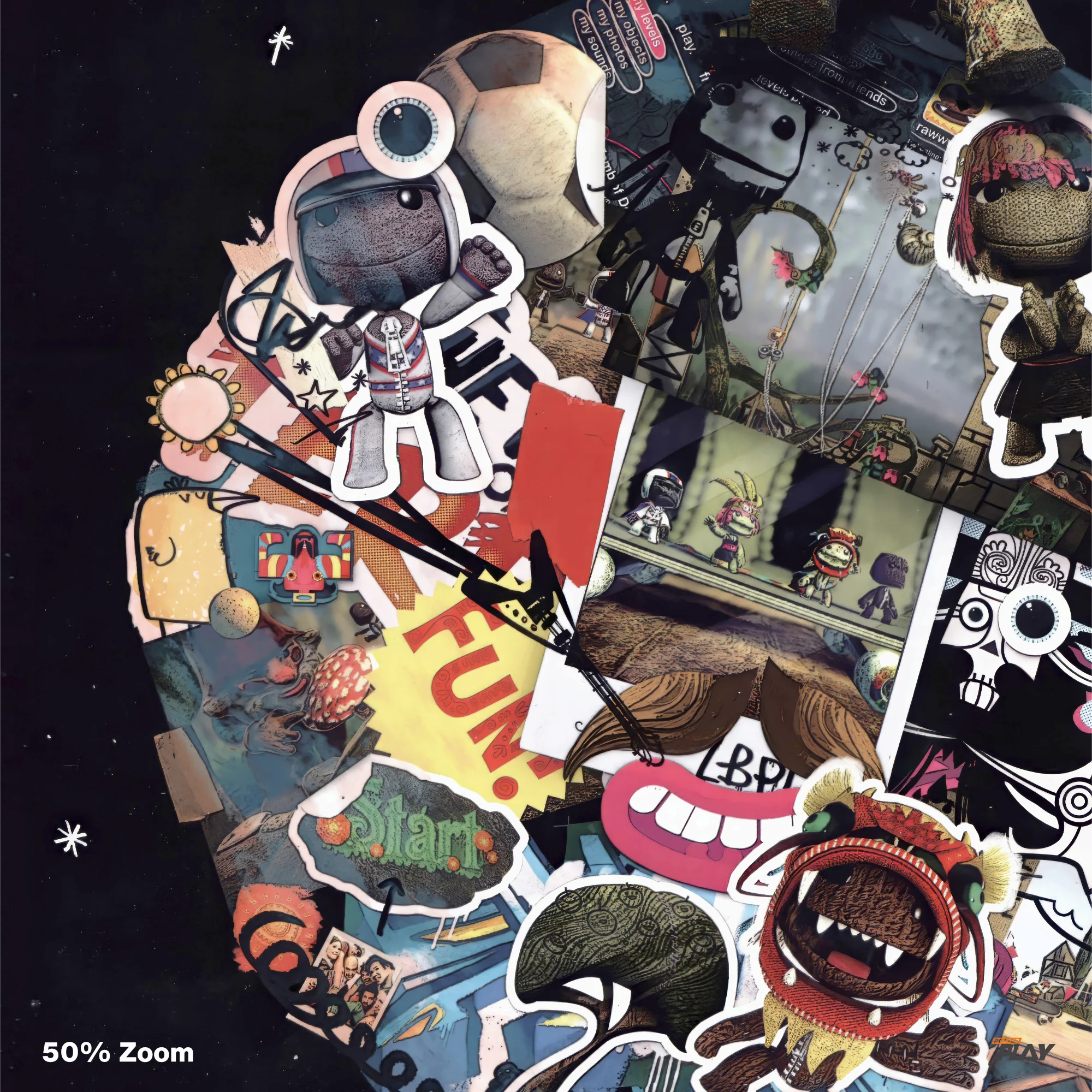 little big planet poster detail