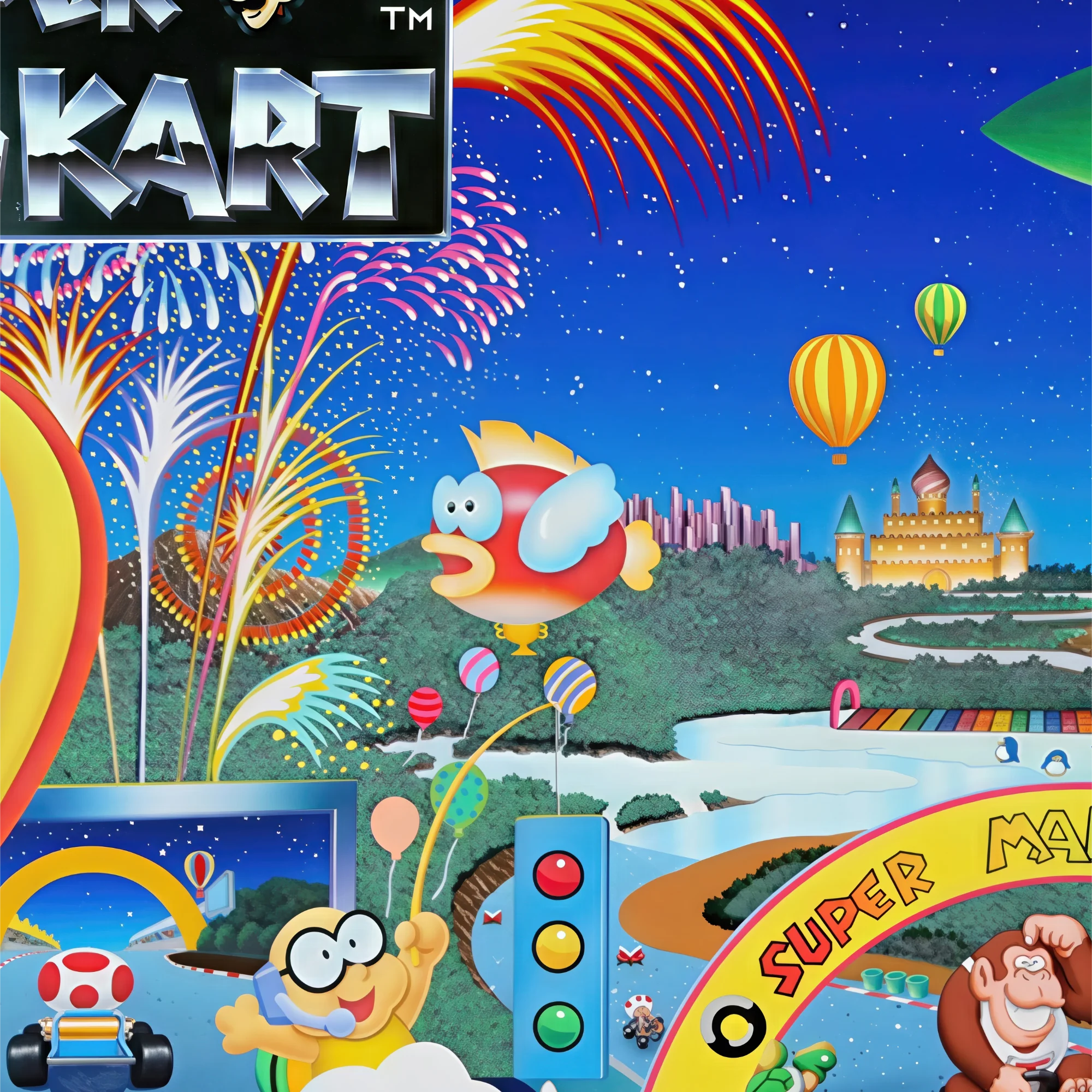 super mario kart carnival