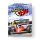 Cover of Super Monaco GP racing game by Sega.